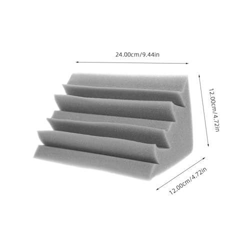 Atrapadores de Bajo 3 Piezas Esponja Acústica Absorbente de Sonido para Esquinas Tratamiento Acústico miniatura 2