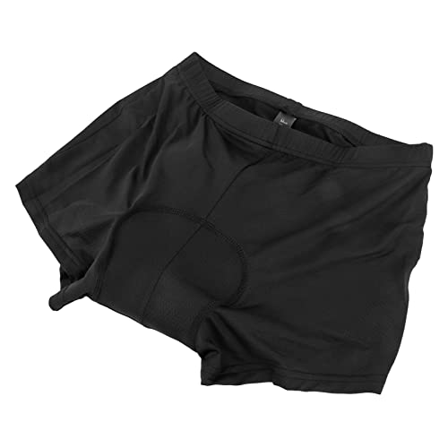 AYNEFY Calções de ciclismo masculinos com almofada de silicone estereoscópica altamente elásticos re