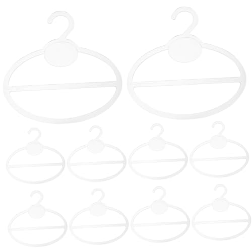 CAXUSD 10 Pièces Lot de Cintres pour Écharpes, Liens Et Ceintures Organisateur De Placard pour Accessoires