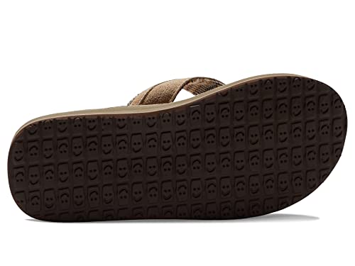 Sanuk Ziggy St Suede Tan 12 D (M) #TOP2