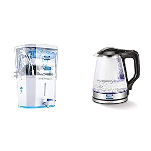 KENT Supreme Lite 2020 (11110), Wall Mountable, RO + UF + TDS Control, 8 L Tank, White, 20 LPH Water Purifier & Kent…