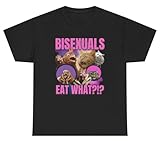 Photo Gallery maglietta divertente con scritta "bisexuals eat what gatto di pollo inappropriato" lgbtq meme gen z gift tee, nero, m Photo Gallery maglietta divertente con scritta "bisexuals eat what gatto di pollo inappropriato" lgbtq meme gen z gift tee, nero, m