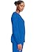 Cherokee Long Sleeve Scrubs for Women, 4-Way Stretch Performance Fabric CK781A, L, Royal