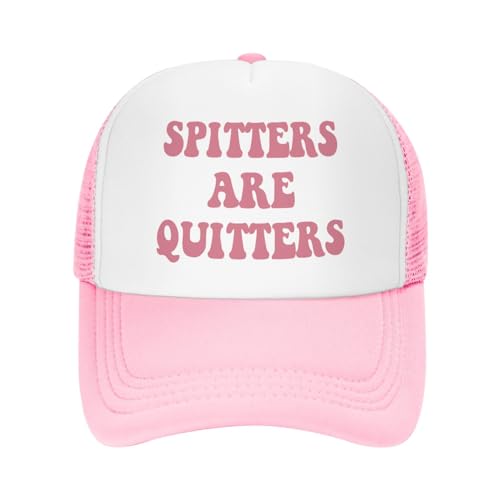 Image of You Find It Offensive? I Find It Funny Trucker Hats for Women Pink Men Funny Slogan Pink Hats for Men