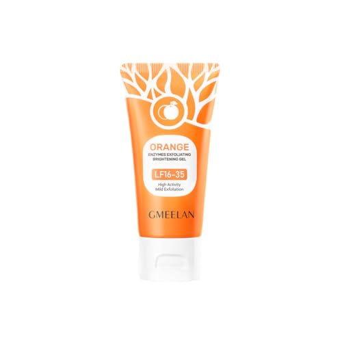 GMEELAN Orange Exfoliating Whitening Gel Body and Face Scrub Cleansing 50G
