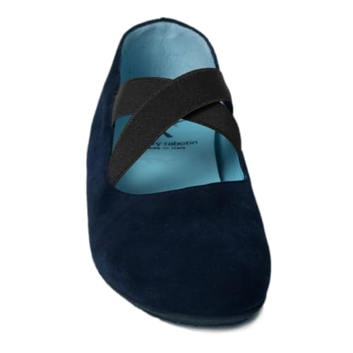 Wmn Cathie Navy Suede3