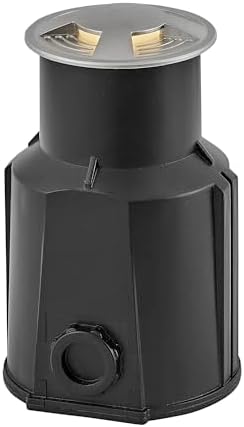 Hinkley Sparta 2 3/4" Flare LED Round Quad-Directional Well Light, Stainless Steel Landscaping Indicator