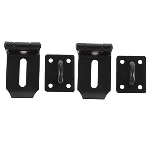LIFKICH Cabinet Door Latch Right Angle Lock Padlock Hasp for Doors Rv Cabinet Latch