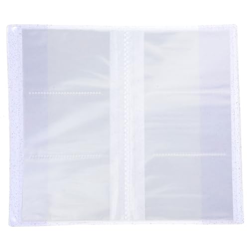 Artibetter Carpeta De Álbum De Gelatina Talonario De Entradas Porta-entradas Álbum De Postales Para Coleccionistas De Entradas De Cine