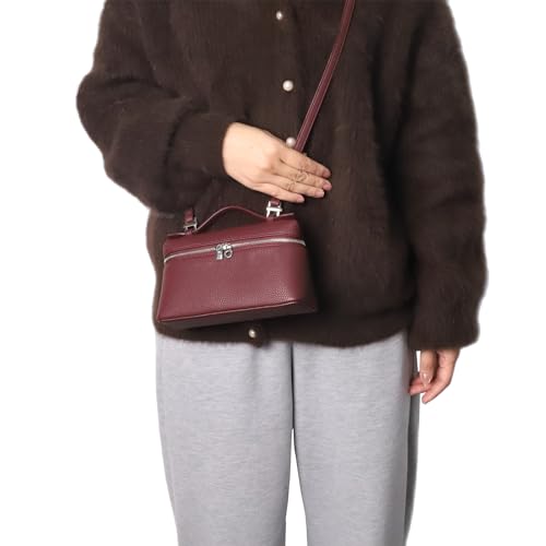 Crossbody Bag for Women Pouch Top-Handle Bag Designer Shoulder Leather Handbag Trendy Purse2