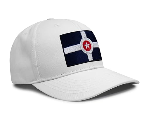 Image of International Tie City Hat for Men and Women, Adjustable Snapback Trucker Baseball Cap with Embroidered Patch