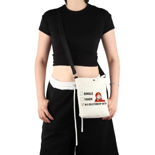 PWHAOO Car Racing Inspired Gift Car Racer Fan Crossbody Bag Racing Fandom Travel Bag Fan Car Racer Merch4