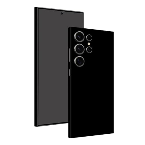 Autocollant Samsung S24 Ultra noir vinyle premium habillage châssis haute finition