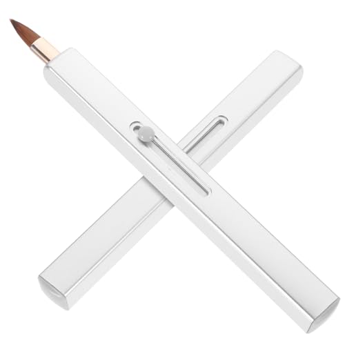 VICASKY Elegant Lip Makeup Brush Retractable Lip Brush for Lipstick and Gloss Compact and Portable Makeup Tool