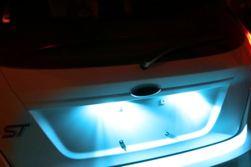 Kit completo de luz LED para matrícula color azul hielo miniatura 5