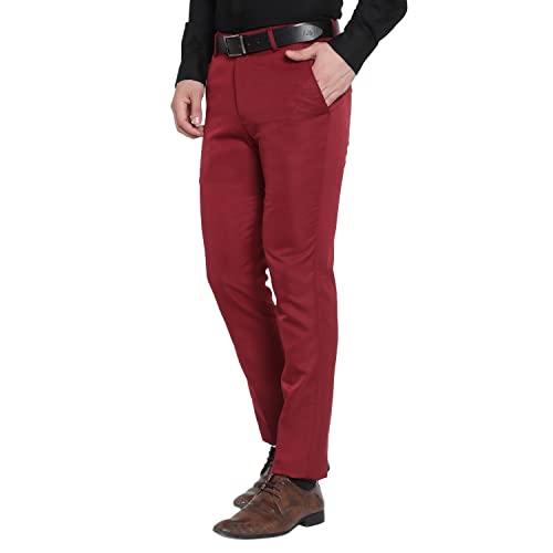 Image of Men Regular Fit Polycotton Trouser Pant's Formal Trouser Casual Trouser Pant
