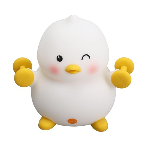 Lámpara de mesa de noche Duck recargable y regulable miniatura 1