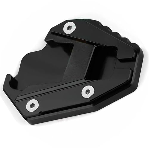 Béquille moto CNC Ducati Scrambler Icon extension aluminium taillé masse noir