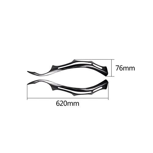 Cache-phares pour BMW Série 5 E60 (2004-2010) en plastique transparent - 2