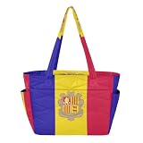 Bolso de mano para mujer, bolsa de viaje para viajes y playa, escapada de fin de semana, forro antiarañazos, bandera de Andorra