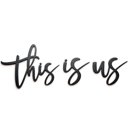 Sinseike This Is Us Wall Decor (Black)