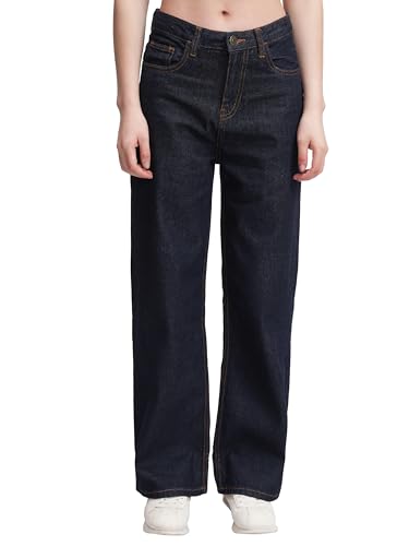 Tokyo Talkies Women’s High-Rise Flared Stretchable Jeans | Sleek, Comfortable & Versatile | Perfect for Casual & Chic Outfits | Jeans for Women