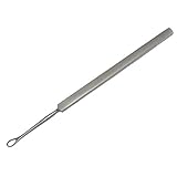 Edelstahl Kürette Ohrenkürette, Komodeonquetscher, Mittesserentferner 15 cm