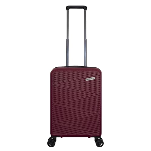 La mejor comparación de Maletas en el centro los 5 mejores. 50 Maleta de Mano Rígida para Viaje Texturizada, Ruedas Giratorias 360 y Candado TSA, Doble Cierre y Doble Barra Sujetadora, Botón para Ajuste de Altura, con Interior Doble...