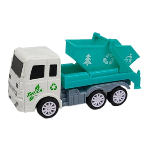 Juguete de camión de saneamiento Urbano,Camión de saneamiento Urbano para niños,Coche de Retroceso - Vehículo de inercia, Juguetes de motricidad Fina, Juguetes educativos tempranos para niños y niñas