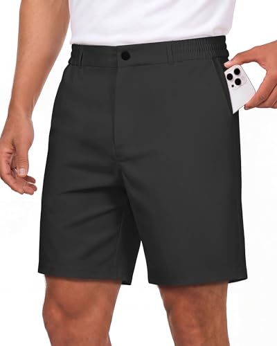 7 Inch 7in Inseam Men Casual Dress Golf Shorts Father Day Adult Guy Him Brother Dad Boyfriend BF...