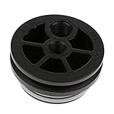 RO Housing End Cap with 2 O-Rings for 4 Inch Membrane Pressure Vessel Filtration Parts