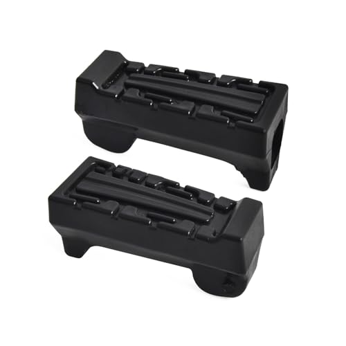 Cale Pied Moto YBR125 Repose-Pieds Caoutchouc Noir Paire Accessoires Remplacement