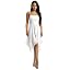 Agoky Robe de Danse Latine Compétition Classique Paillette Courte Robe