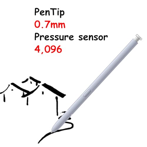 Galaxy S25 Ultra S Pen Replacement for Samsung Galaxy S25 Ultra Stylus Pen, Compatible with Samsung Galaxy S25 Ultra 5G 6.9 in All Versions S Pen,EJ-PS938BBEGUJ (Light Silver) by CaoXiong - Used condition - Image 2