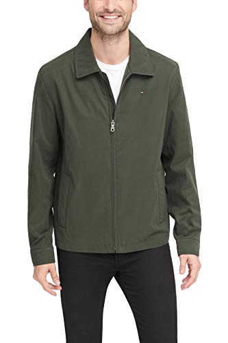 Image of Tommy Hilfiger Men's Lightweight Zip-up Microtwill Golf Jacket (Standard and Big & Tall Sizes)