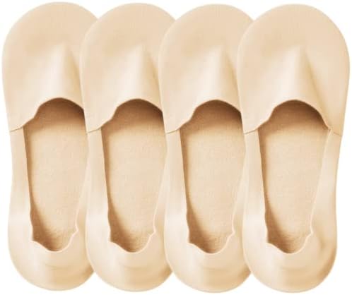 Lomitract Thin No Show Socks (Women 5-12), Made of Ice Silk Surface on the Surface & Cotton on the Bottom
