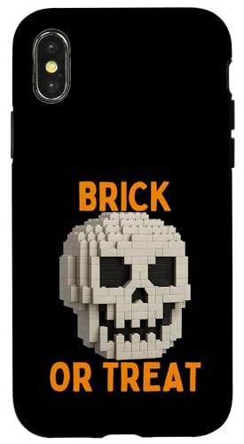 ハロウィン マスタービルダー パンプキン キッズ 積み木 レンガ スマホケース iPhone X/XS 用