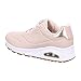 Skechers Women's Uno-Shimmer Away Sneaker, NAT, 7.5