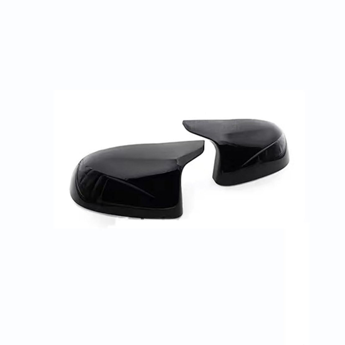 MSMDG Car wing mirror cover,Compatible with BMW F25 X3 F26 X4 F15 X5 F16 X6 2014–2018,Auto Parts,black