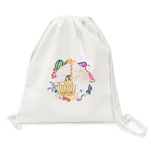 Sac en tissu pliable xinghua aquarelle, l'élégance textile la chinoise