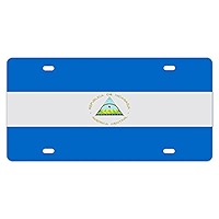 Nepal Flag License Plate Frame - 6x12 Inch Aluminum Car Tag Holder, Waterproof & UV Printed