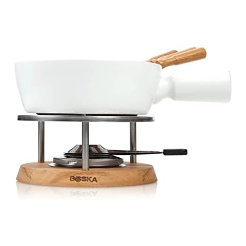 Boska Set de fondue Bianco para 875 gramos queso derretido Cover