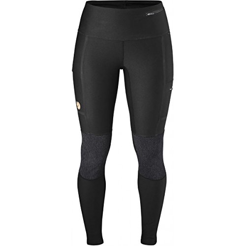 Fjallraven Women's Abisko Trekking Tights W Sport Trousers, Grey, L UK