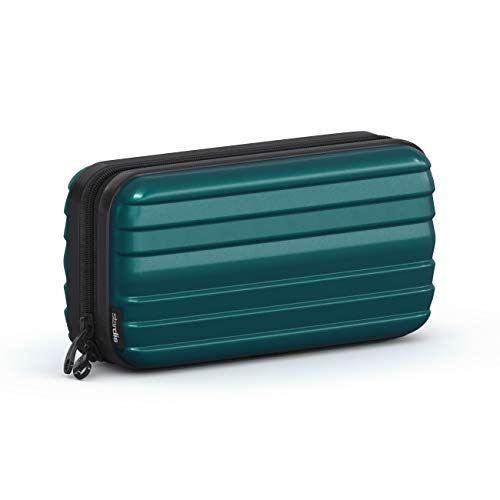 Beauty Case Trasparente Impermeabile In PVC E Nylon, Borsa Da Toeletta Da Viaggio Con Cerniera, Formato S, Rosa, Per Uomini Donne Bambini