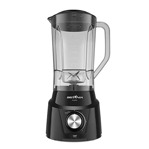 LIQUIDIFICADOR BRITÂNIA BLQ920, 600W, 3 VELOCIDADES + PULSAR, FUNÇÃO AUTOLIMPEZA, COPO 2,6L 127V