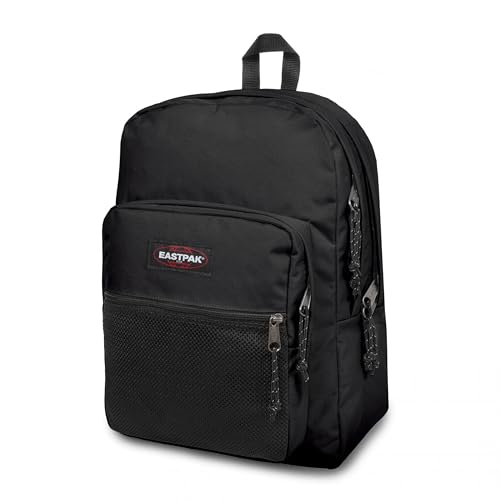 Image of EASTPAK Pinnacle - 38L Everyday Backpack with Dual Compartments, Organizer Front Pocket, Padded Back Panel & Shoulder Straps, Black