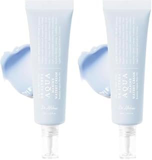 Dr.Althea Aqua Marine Watery Cream | Daily Face Moisturizer for All Skin Types | Deep Hydration Face Cream with Hyaluronic Acid | Vegan Korean Skincare, 1.69 Fl Oz (Pack of 2)