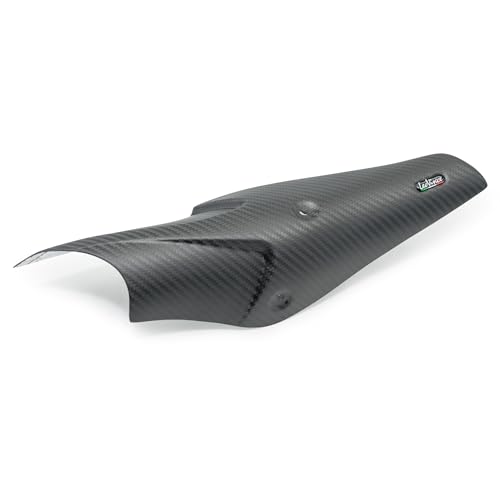 Protector térmico para escape de carbono LeoVince para renovar tu Yamaha MT07 en tus rutas