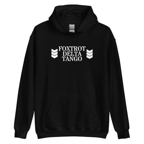 Foxtrot Delta Tango Hoodie, FDT Military Alphabet Hoodie