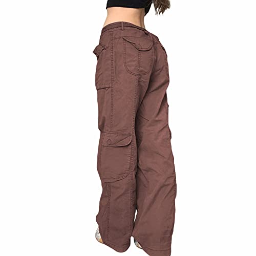 Y2k Baggy Jeans for Women Low Waist Wide Leg Denim Jeans Casual Cargo Pants Harajuku Pockets Trousers Streetwear2